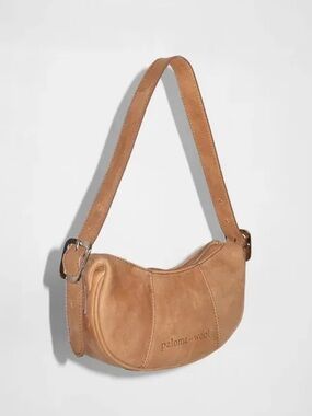 Paloma Wool Mini Bean Bag in Tan Leather no 1018